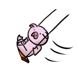 Stickers of cute pig part2 sticker #3058139