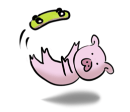 Stickers of cute pig part2 sticker #3058144