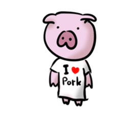 Stickers of cute pig part2 sticker #3058145