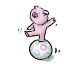 Stickers of cute pig part2 sticker #3058147