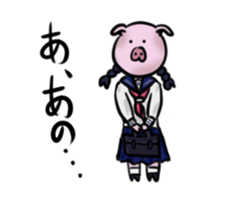 Stickers of cute pig part2 sticker #3058152