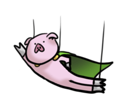 Stickers of cute pig part2 sticker #3058155