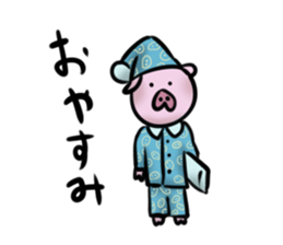 Stickers of cute pig part2 sticker #3058156