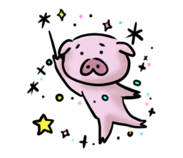 Stickers of cute pig part2 sticker #3058160