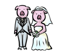 Stickers of cute pig part2 sticker #3058171
