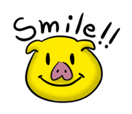 Stickers of cute pig part2 sticker #3058174