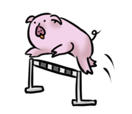 Stickers of cute pig part2 sticker #3058177