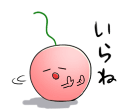 Yamagata Dialect Cherries 2 sticker #3058626