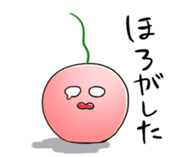 Yamagata Dialect Cherries 2 sticker #3058644