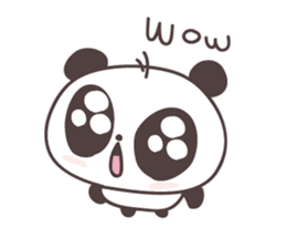 teary eyes panda sticker #3058753