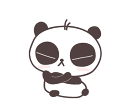 teary eyes panda sticker #3058764