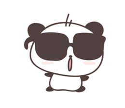 teary eyes panda sticker #3058767