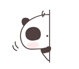 teary eyes panda sticker #3058769