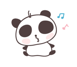 teary eyes panda sticker #3058770