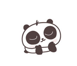 teary eyes panda sticker #3058773
