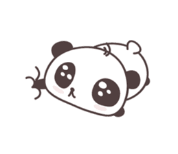teary eyes panda sticker #3058774