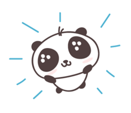 teary eyes panda sticker #3058776