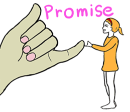 Tiny girl. sticker #3058810