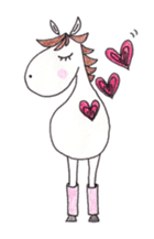 love horse 2 sticker #3059196