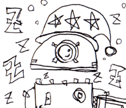 Robot Stickers. sticker #3059303