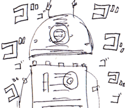 Robot Stickers. sticker #3059318