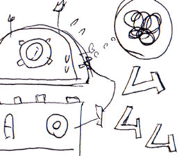 Robot Stickers. sticker #3059336