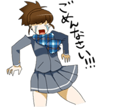 mafflers with girls sticker #3060064