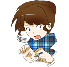 mafflers with girls sticker #3060068