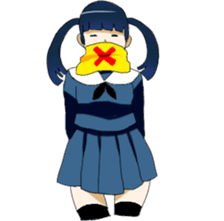 mafflers with girls sticker #3060070