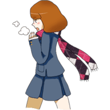 mafflers with girls sticker #3060071