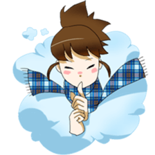 mafflers with girls sticker #3060072