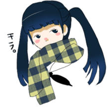 mafflers with girls sticker #3060074