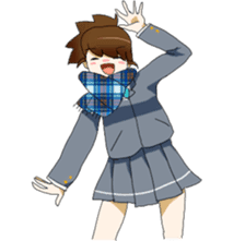 mafflers with girls sticker #3060076