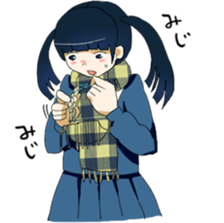 mafflers with girls sticker #3060078