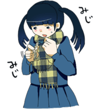 mafflers with girls sticker #3060078