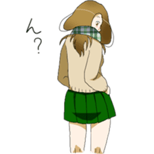 mafflers with girls sticker #3060081