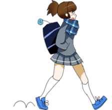 mafflers with girls sticker #3060088