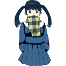 mafflers with girls sticker #3060094