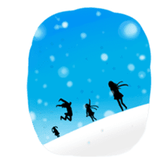 mafflers with girls sticker #3060095