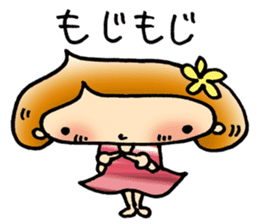 kuriko of the marron hair sticker #3060393