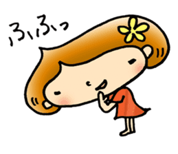 kuriko of the marron hair sticker #3060418