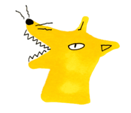 Animals drawn with a pen sticker #3060754