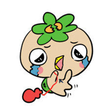 The Shy Kappa with a gourd of magic sticker #3061187