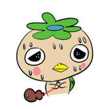 The Shy Kappa with a gourd of magic sticker #3061190