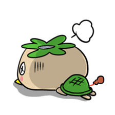 The Shy Kappa with a gourd of magic sticker #3061192