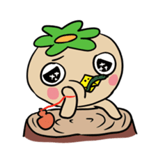 The Shy Kappa with a gourd of magic sticker #3061201