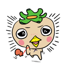 The Shy Kappa with a gourd of magic sticker #3061203