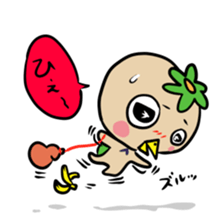 The Shy Kappa with a gourd of magic sticker #3061212