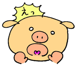 Piggy's Daily Life sticker #3061331