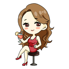 Luxurious working girl Stephanie